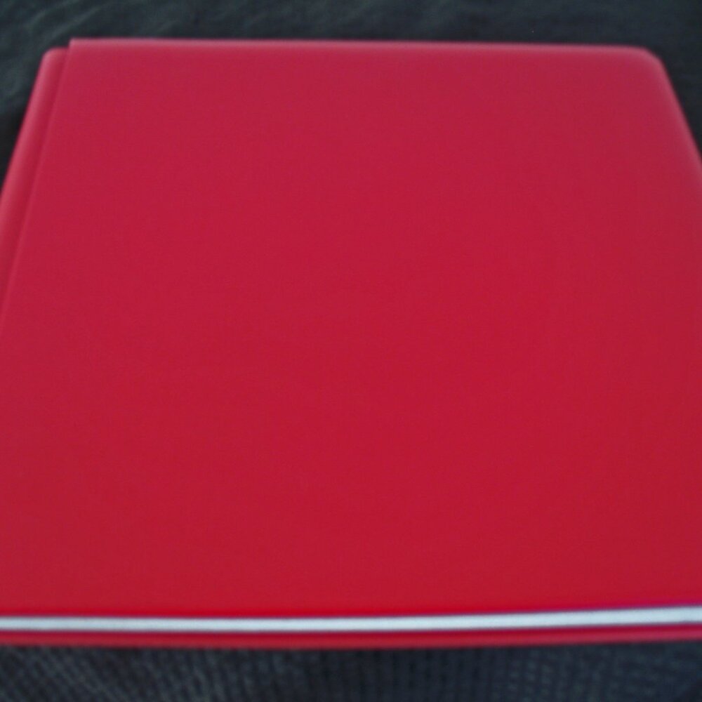 Creative Memories Ruby Red  12x12  True Album, with Spargo pages.